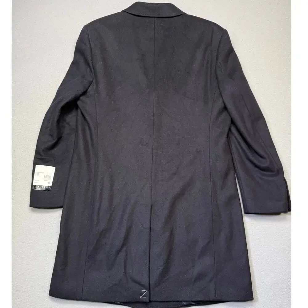 Ralph Lauren Men's Luther Luxury Wool-Blend Overcoat Jacket Size 40L $495
